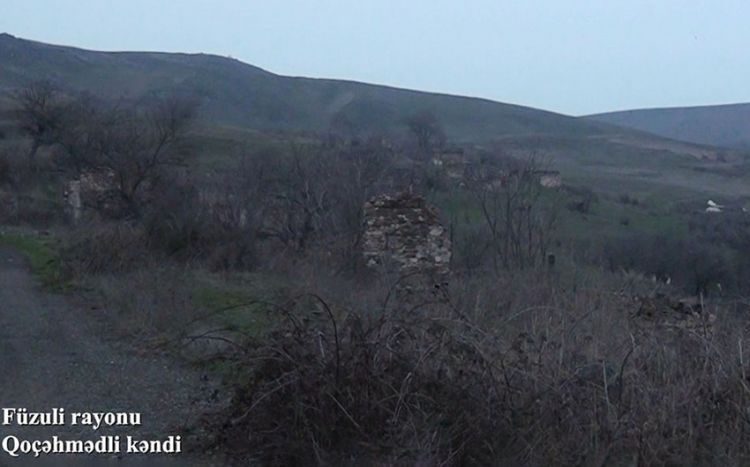 Füzulinin Qoçəhmədli kəndinin görüntüləri -  VİDEO Füzulinin Qoçəhmədli kəndinin görüntüləri -  VİDEO