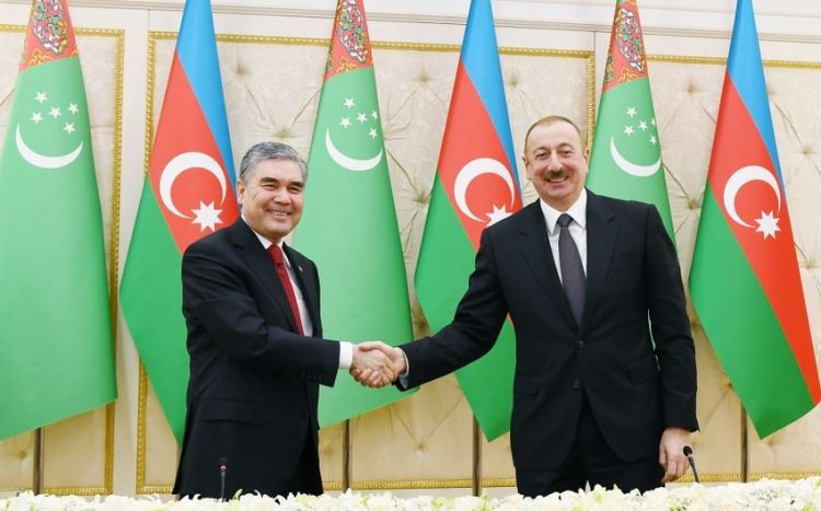 İlham Əliyev Qurbanqulu Berdiməhəmmədovla görüşüb -  Yenilənib İlham Əliyev Qurbanqulu Berdiməhəmmədovla görüşüb -  Yenilənib