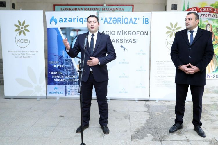 “Azəriqaz” rəhbərliyi Lənkəranda vətəndaşlarla görüşüb