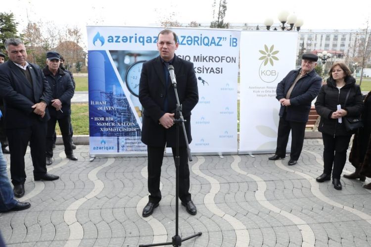 “Azəriqaz” Gəncədə sahibkarlarla görüş keçirib - FOTO