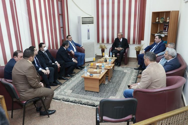 Dövlət Komitəsinin əməkdaşlarının Misirin Qalubiyyə vilayətinin qubernatoru ilə görüşüb -  FOTO