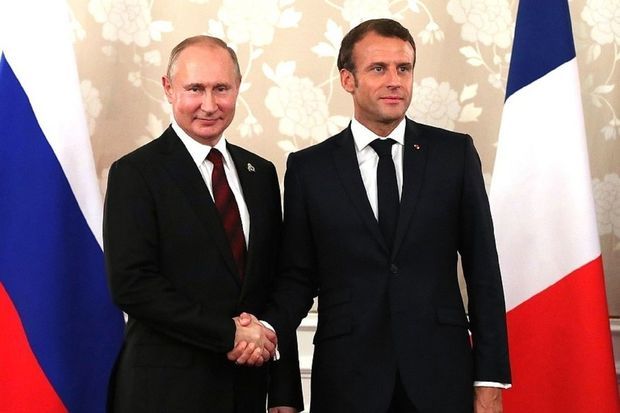 Putinlə Makron Cənubi Qafqazı müzakirə etdilər Putinlə Makron Cənubi Qafqazı müzakirə etdilər