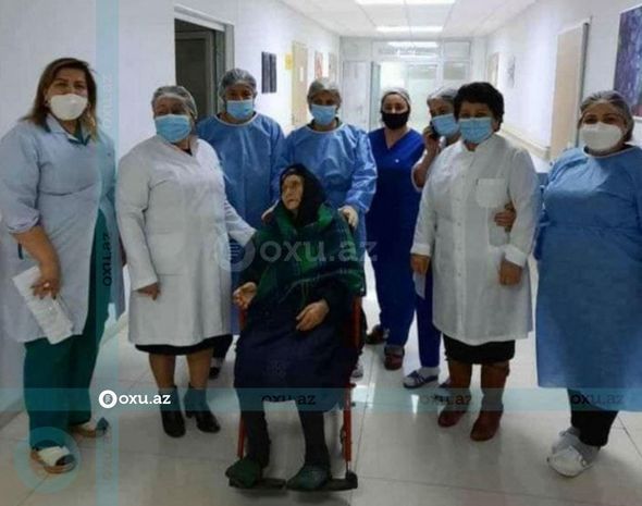 Azərbaycanda 109 yaşlı qadın koronavirusdan sağalıb