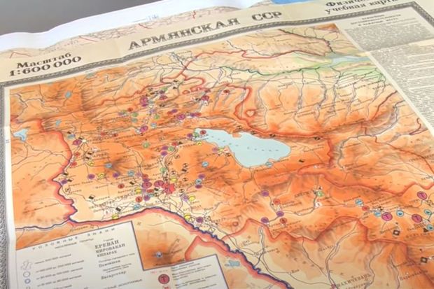 Rusiyanın sərhədlərlə bağlı Ermənistana təkilf etdiyi  1974-cü il xəritəsində nə var?