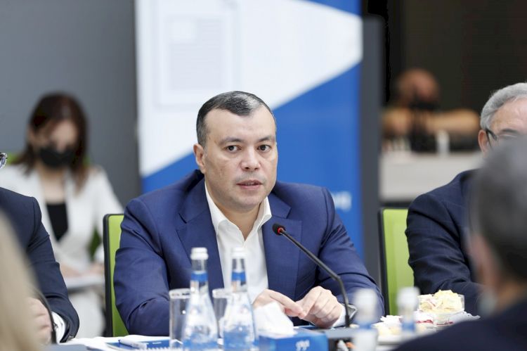 Sahil Babayev media qurumlarının rəhbərləri ilə görüşdü -  FOTO