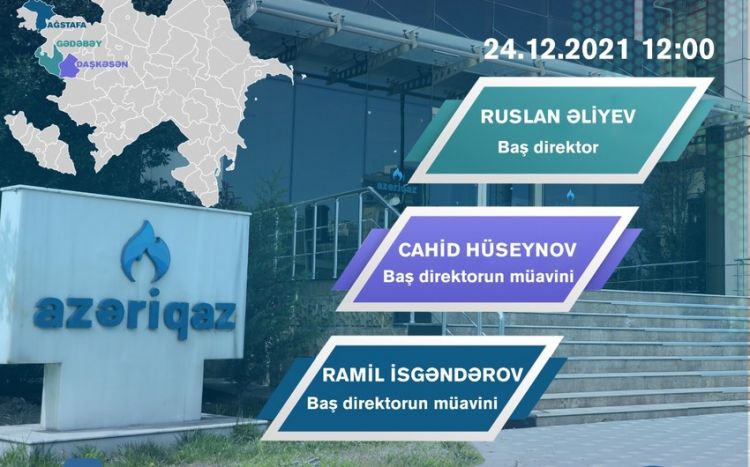 “Azəriqaz” rəhbərliyi onlayn vətəndaş qəbulu keçirəcək “Azəriqaz” rəhbərliyi onlayn vətəndaş qəbulu keçirəcək