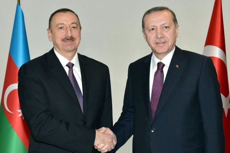 Ərdoğan Prezident İlham Əliyevi təbrik edib