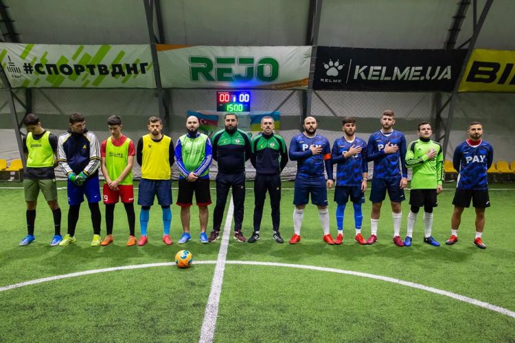 Kiyevdə diasporlararası mini-futbol turniri təşkil edilib -  FOTO