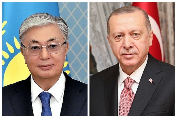 Ərdoğan Tokayevlə Qazaxıstanda baş verənləri müzakirə edib