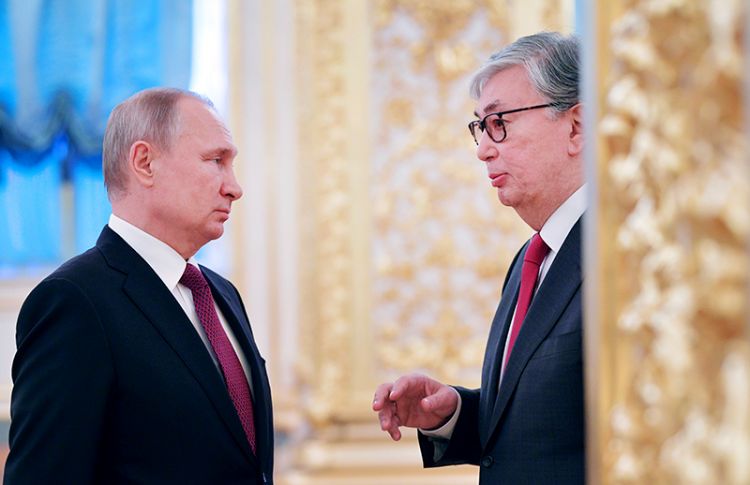 Putin Qazaxıstan prezidentinin adını səhv saldı -  VİDEO