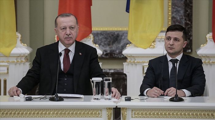 Ərdoğan Rusiya-Ukrayna böhranı barədə danışıb