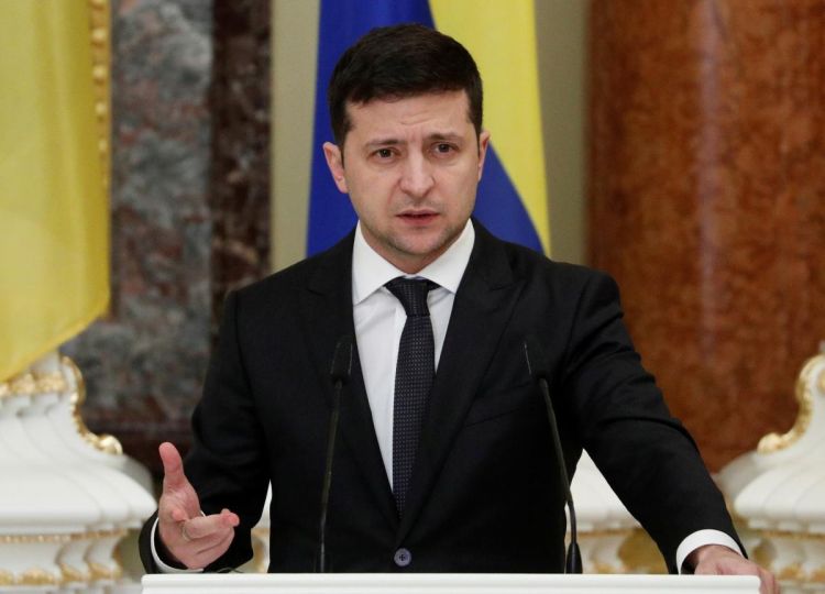 Zelenski Putinə cavab verib