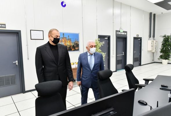 İlham Əliyev “Qobu” Enerji Qovşağının açılışında iştirak etdi -  FOTO - YENİLƏNİB