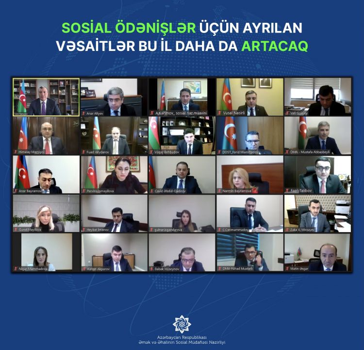 Sosial ödənişlər üçün ayrılan vəsaitlər bu il daha da artacaq