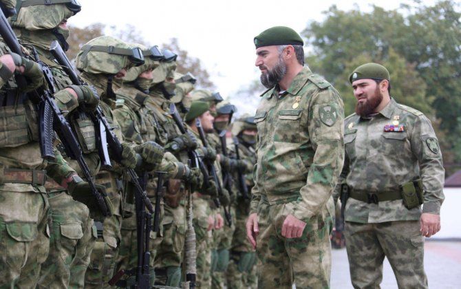 “Kadırov polku” da Ukrayna sərhədlərinə yeridildi -  VİDEO
