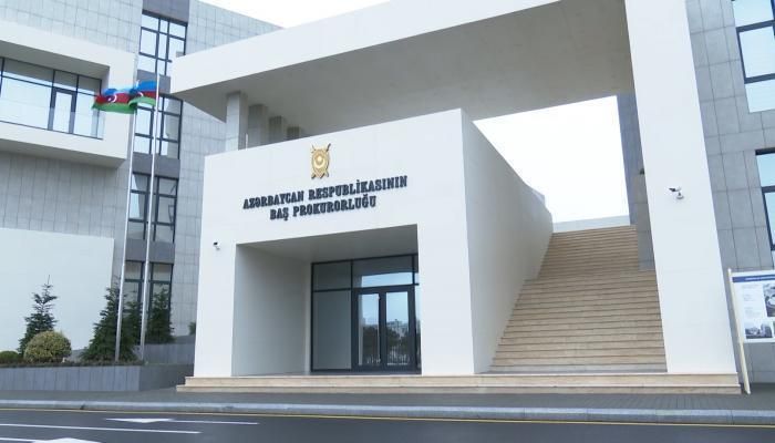 "Tərtər işi" ilə bağlı Baş Prokurorluqdan açıqlama