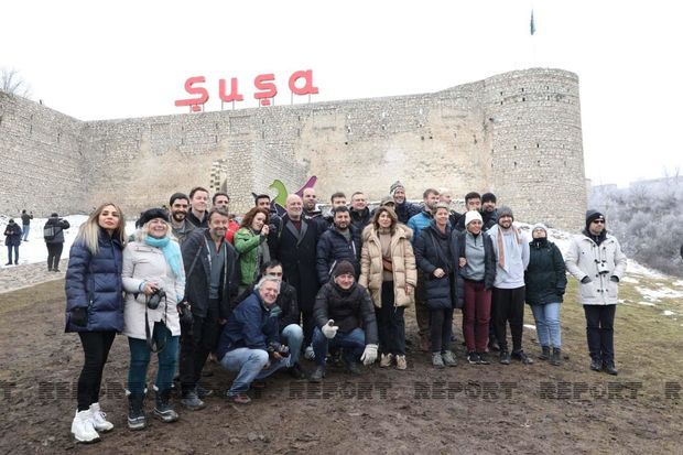 Dünyanın tanınmış səyyahları Qarabağda -  YENİLƏNİB - FOTO