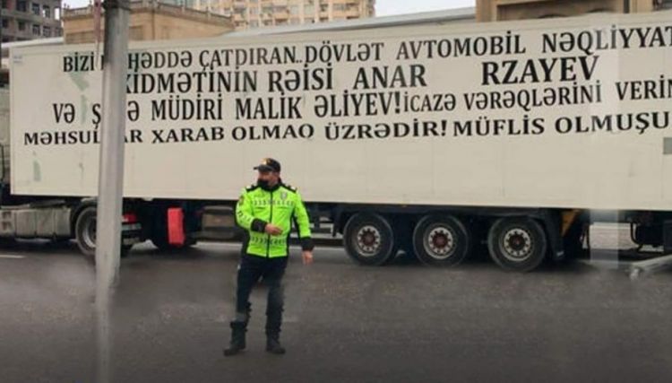 Nazirlikdən TIR sürücülərinin etirazına münasibət: "Yalnız bir daşıyıcı..."