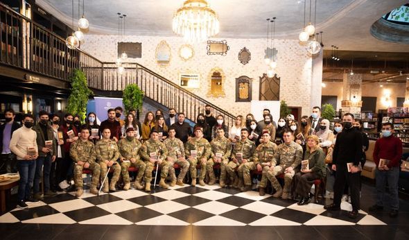 Vətən müharibəsi qazilərinə həsr olunmuş “Mərmidən xatirələr” kitabının təqdimatı keçirilib -  FOTO