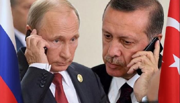 Ərdoğanla Putin arasında telefon danışığı olub