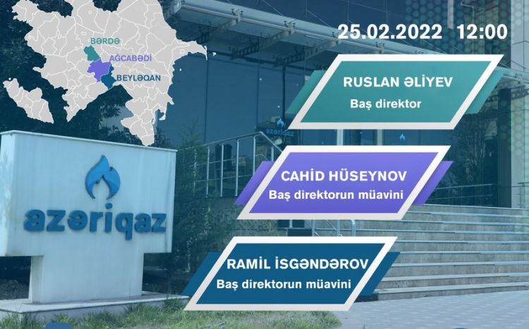 “Azəriqaz” rəhbərliyi növbəti onlayn vətəndaş qəbulu keçirəcək
