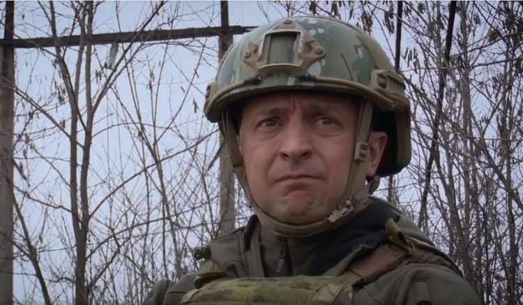 Украинская армия и пограничники остановили атаки врага –  Зеленский
