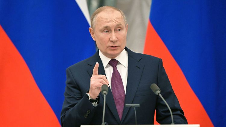 Putin Ukrayna ilə atəşkəs üçün ilkin şərtləri açıqladı