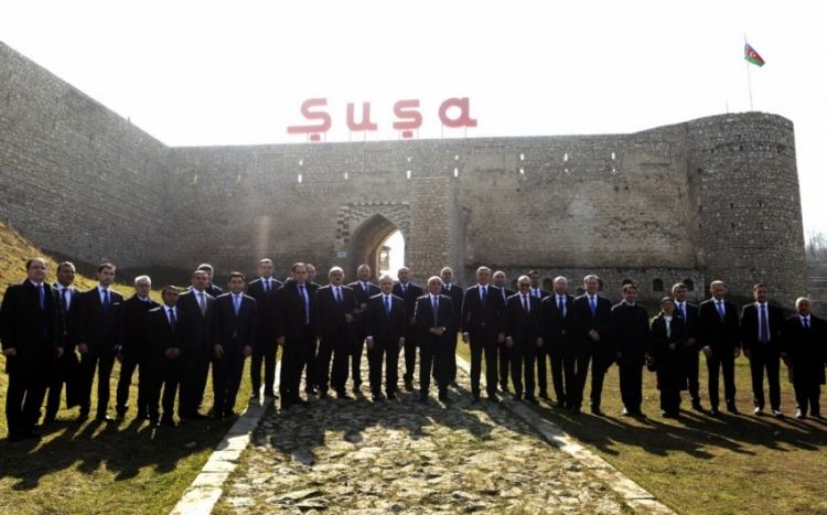 Əli Əsədov və Samir Nuriyevin Qarabağa səfəri başa çatıb -  FOTO