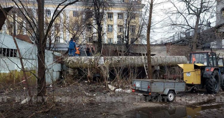 Kiyevin dəmiryol vağzalında baş vermiş güclü partlayışın səbəbi məlum olub - FOTO