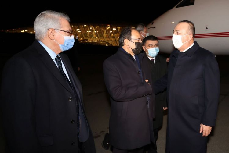 Mövlud Çavuşoğlu Azərbaycana gəlib -  FOTO
