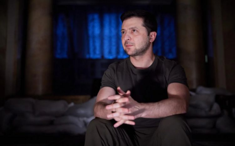 Zelenski ofisindən video çəkdi:  “Mən Kiyevdə qalıram” - VİDEO