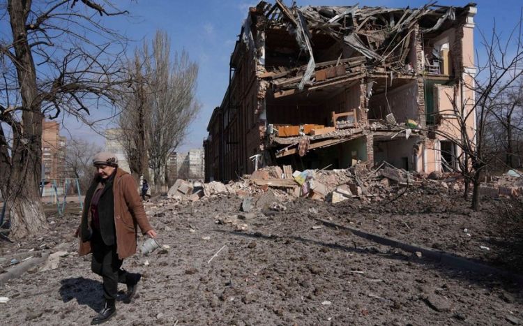 Şəhidlər şəhəri Mariupol...