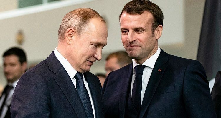 Putin və Makron Ukraynanı müzakirə ediblər