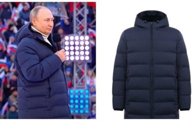 Putin bahalı gödəkcəsi ilə diqqət mərkəzində - FOTO