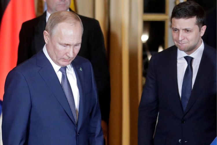 Putin-Zelenski görüşünün şərti açıqlanıb