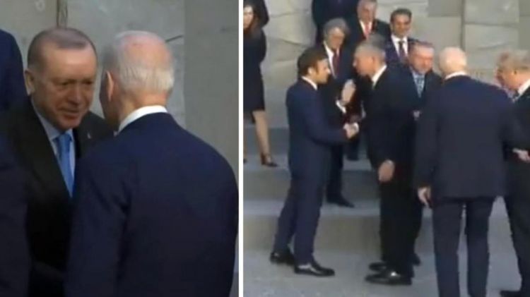 NATO sammitində Baydenin gözü Ərdoğanı axtardı –  FOTO