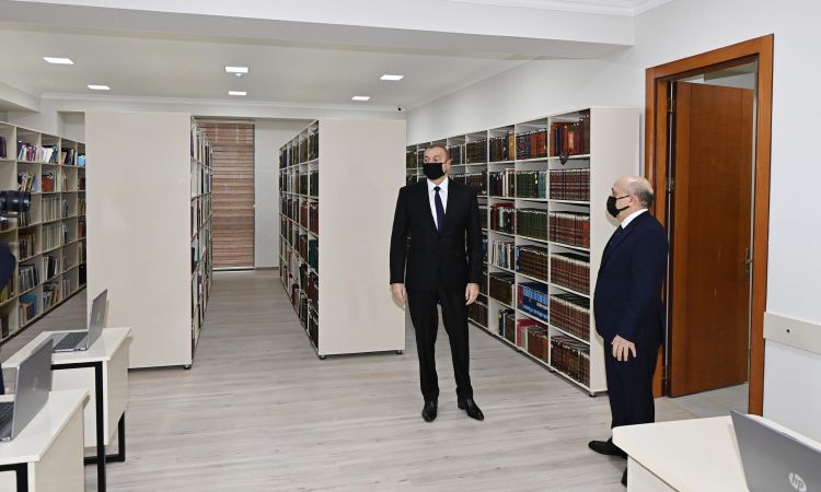 Prezident İlahiyyat İnstitutunun yeni binasının açılışında -  FOTO - Yenilənib