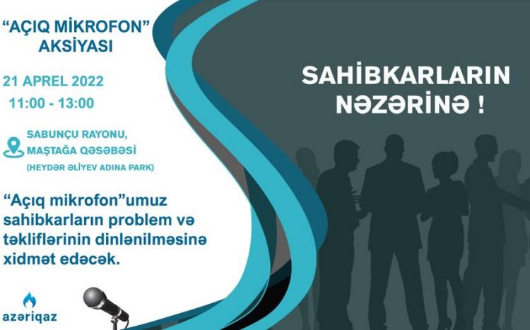 “Azəriqaz” sahibkarlarla növbəti görüşünü Sabunçu rayonunda təşkil edəcək