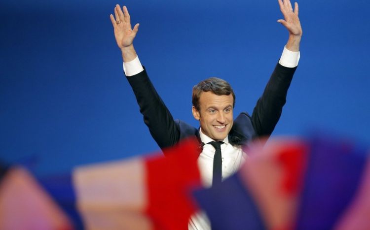 Fransada "Exit-poll"un nəticələri açıqlandı:  Makron liderdir