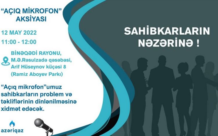 “Azəriqaz” sahibkarlarla növbəti görüşünü Binəqədidə keçirəcək