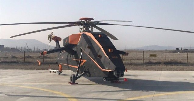 Türkiyə ilk dəfə pilotsuz helikopterlər alır