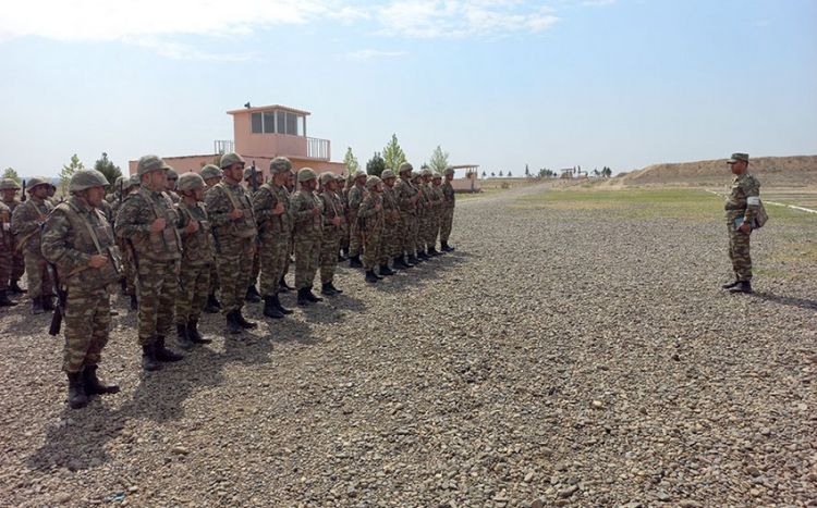 Azərbaycan Ordusunda praktiki atış çalışmaları yerinə yetirilib -  VİDEO