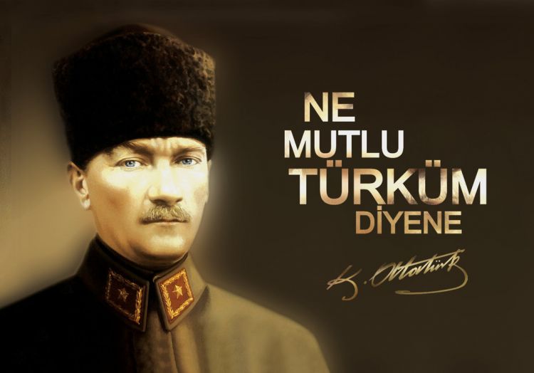 Atatürkün doğum günüdür