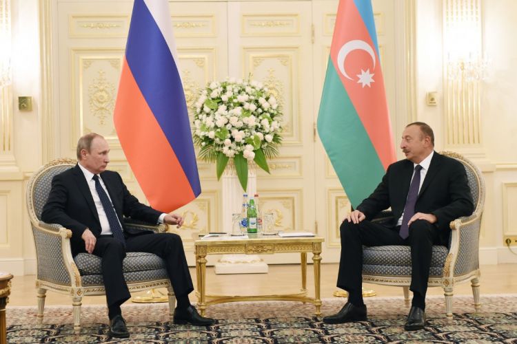  Vladimir Putin Azərbaycan Prezidentinə təbrik məktubu göndərib