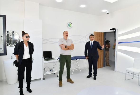 Prezident və xanımı Zəngilanda “Ağıllı kənd”in açılışını ediblər -  YENİLƏNİB - FOTO