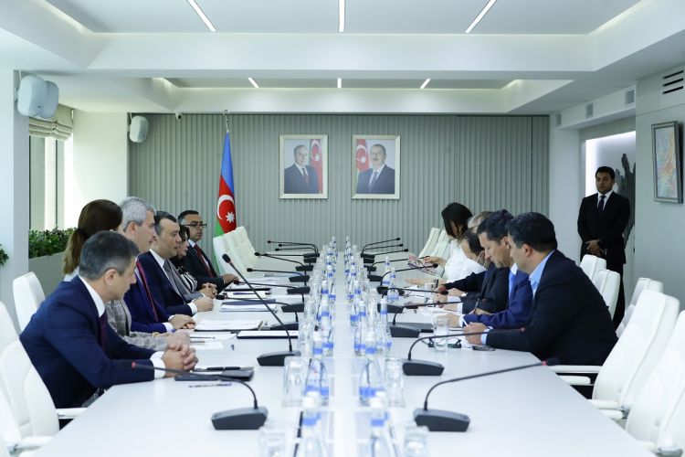 Beynəlxalq Valyuta Fondunun nümayəndə  heyəti ilə görüş olub