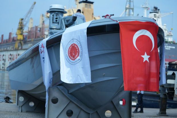 Türkiyənin “SANCAR” silahlı pilotsuz katerinin texniki xüsusiyyətləri məlum olub - FOTO