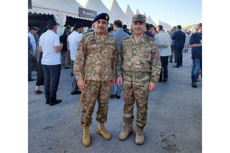 Azərbaycan-Pakistan hərbi əməkdaşlığının perspektivi müzakirə olunub -  FOTO Azərbaycan-Pakistan hərbi əməkdaşlığının perspektivi müzakirə olunub -  FOTO
