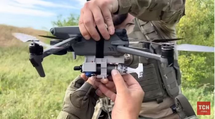 Ukraynada adi dronu "ölüm maşınına" belə çevirirlər - VİDEO