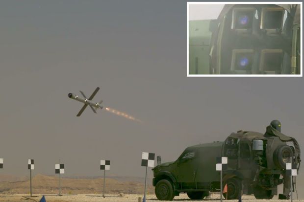 İsrail tank əleyhinə yeni nəsil raketlərini təqdim edib - VİDEO